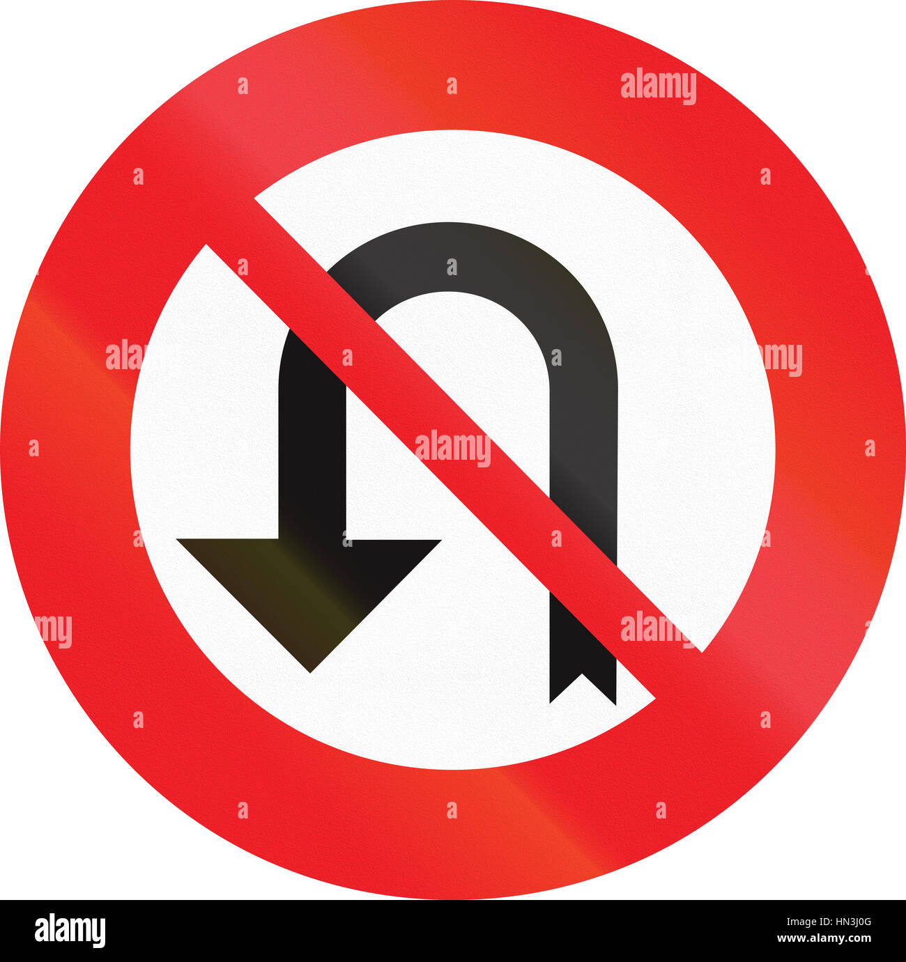 Inscrivez-vous sur la réglementation belge - pas de demi-tour. Banque D'Images