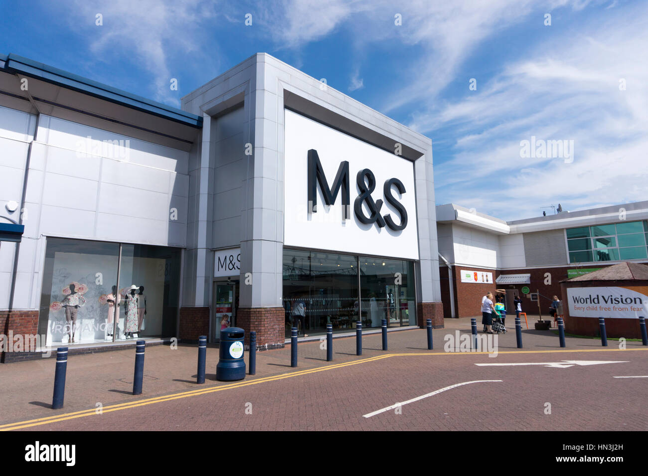 M&S en magasin Horwich, Bolton Banque D'Images