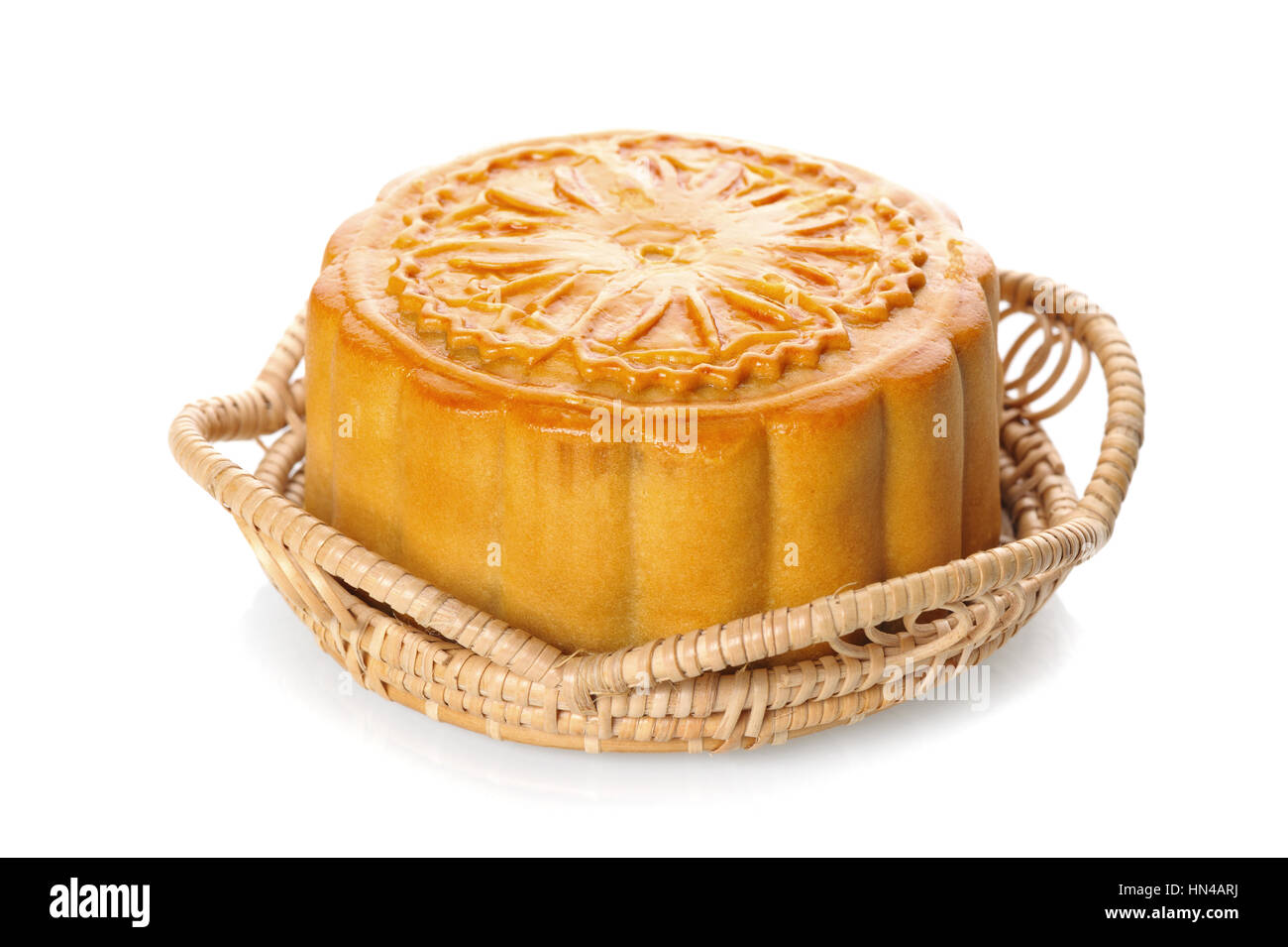 Mooncake, Chinois Mi-automne dessert festival Banque D'Images