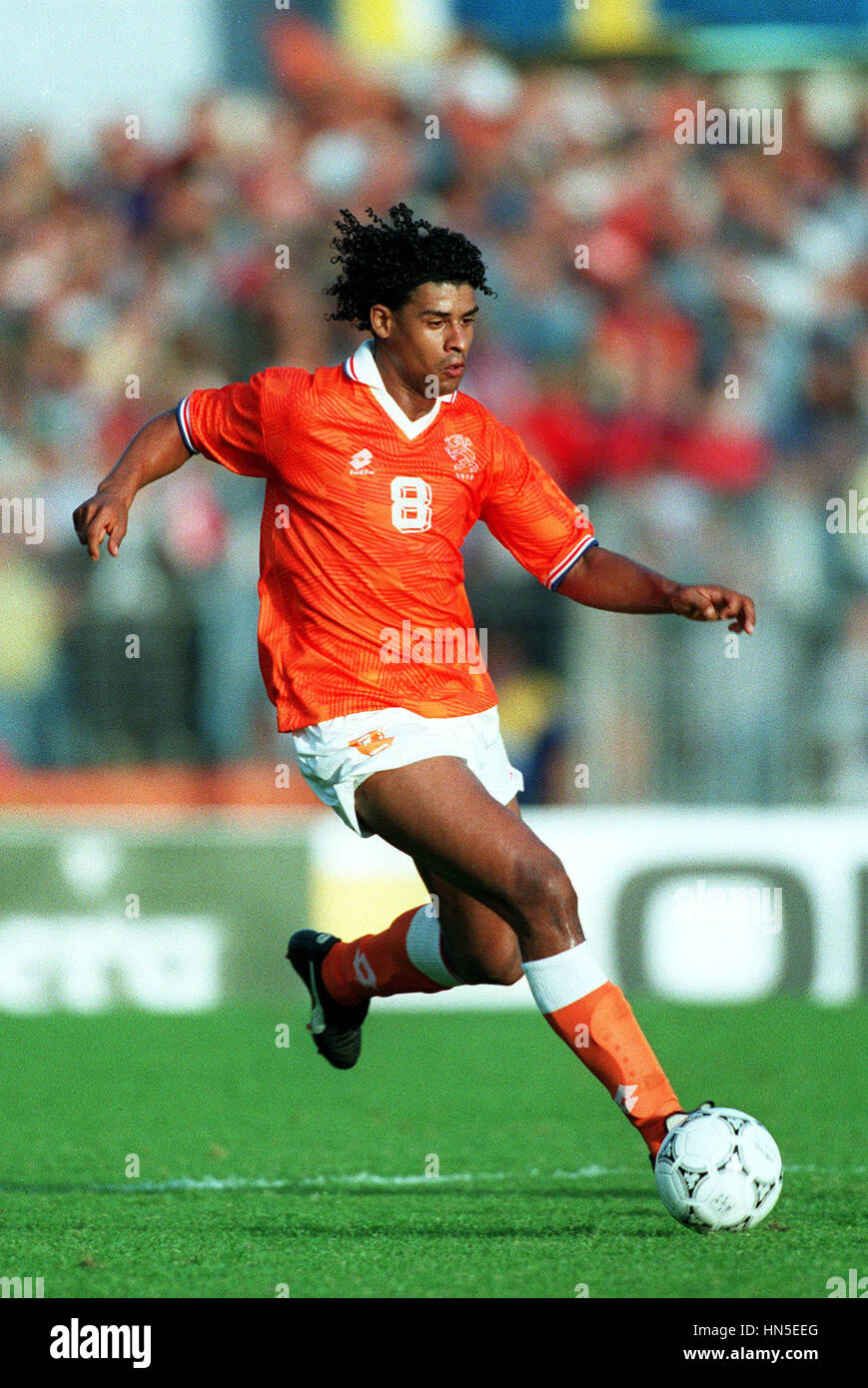 FRANK RIJKAARD HOLLAND & AC Milan 25 juin 1992 Banque D'Images