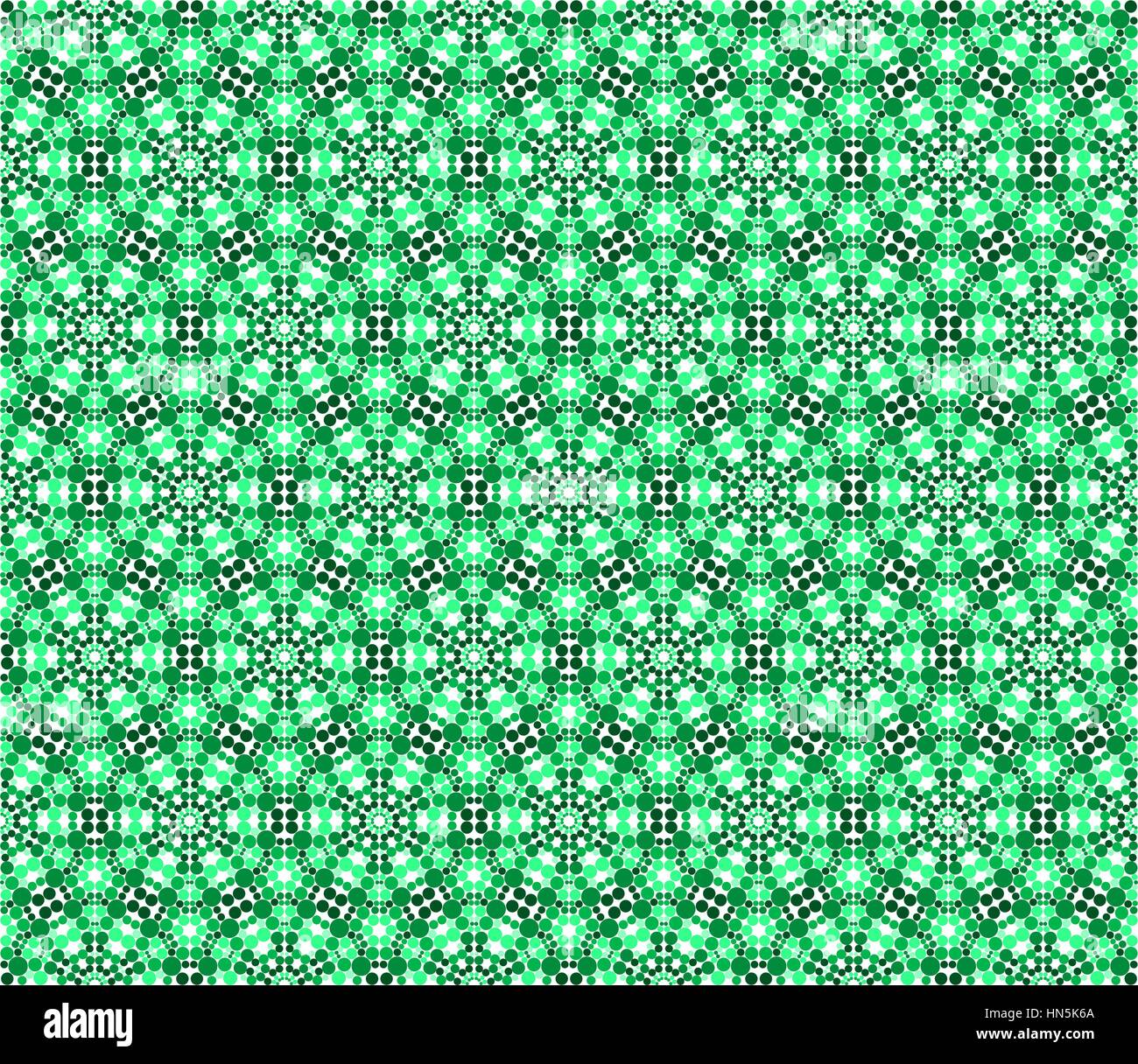 Modèle de matrice complexe de répéter de cercles - modifiable sans vecteur répétant fond papier peint Illustration de Vecteur