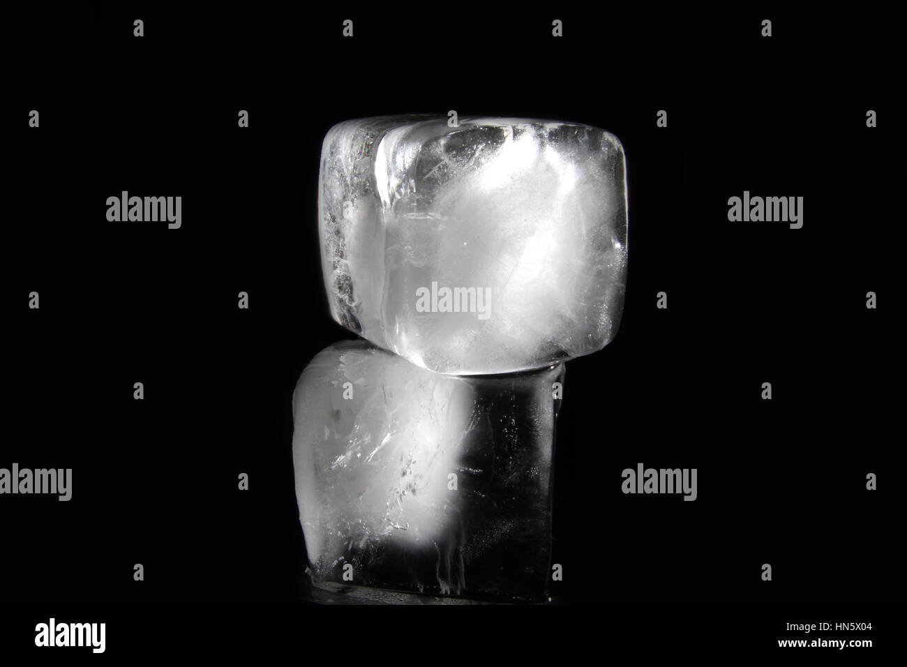 Bloc De Glace Glace Leau Est Gelée Dans Un état Solide