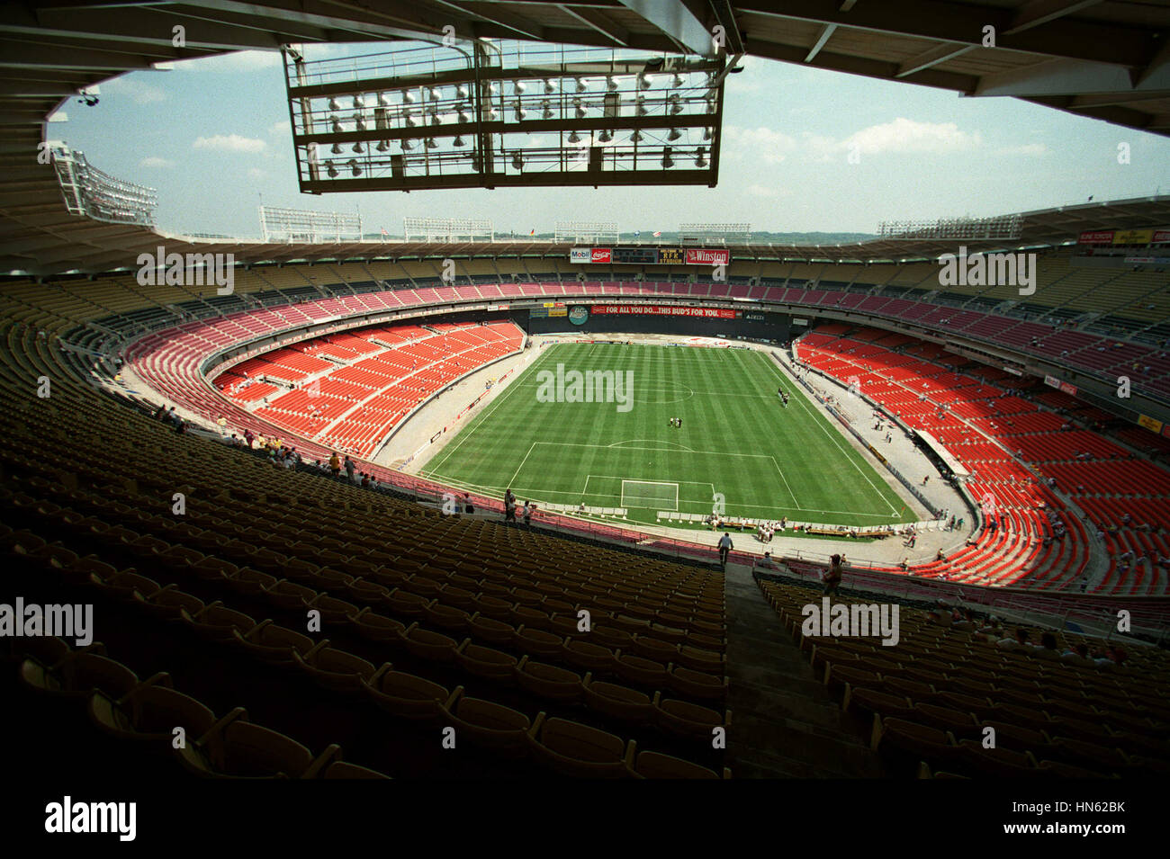 ROBERT F. KENNEDY STADIUM WASHINGTON DC 29 Juin 1993 Banque D'Images