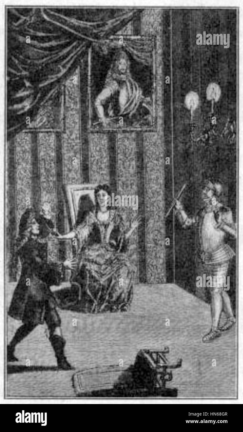 La représentation de *Hamlet* au Svenska Teatern est une production théâtrale importante, mettant en valeur les thèmes intemporels de la tragédie de Shakespeare à travers les traditions théâtrales suédoises. Banque D'Images