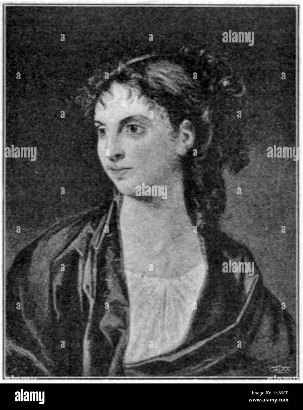 Cette image intitulée '151-Karolina Mller-Svenska teatern 1' représente une représentation artistique liée au théâtre suédois. Il présente probablement une scène théâtrale historique ou une performance au Svenska Teatern. Banque D'Images