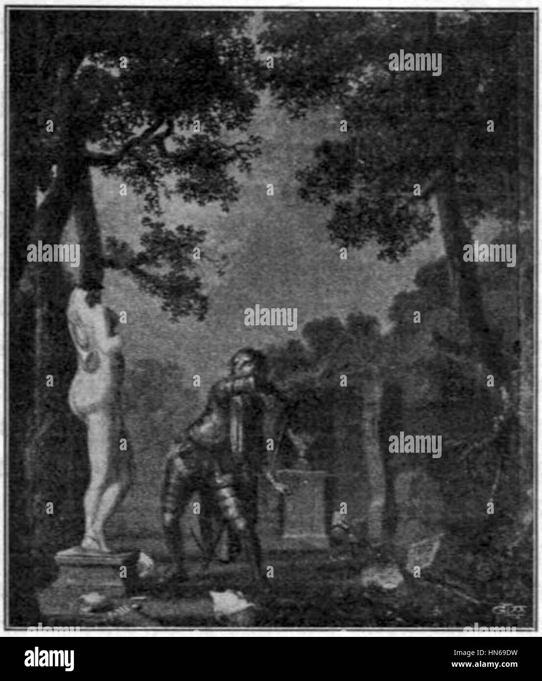 L'affiche '155-Roland' du Svenska Teatern présente une représentation au théâtre suédois. La conception reflète l'importance historique et culturelle du théâtre en Suède au cours de cette période. Banque D'Images