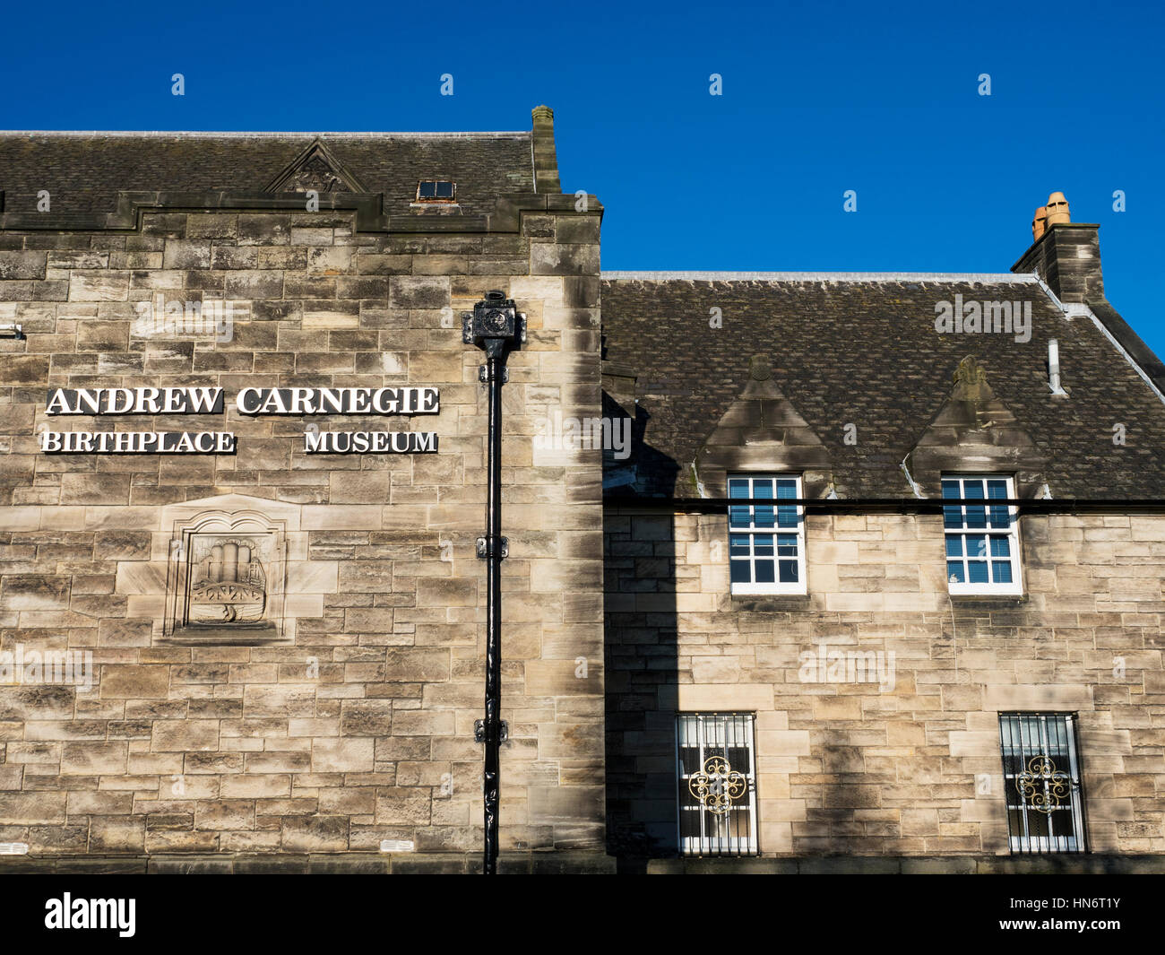 Andrew Carnegie Birthplace Museum Dunfermline Fife Ecosse Banque D'Images