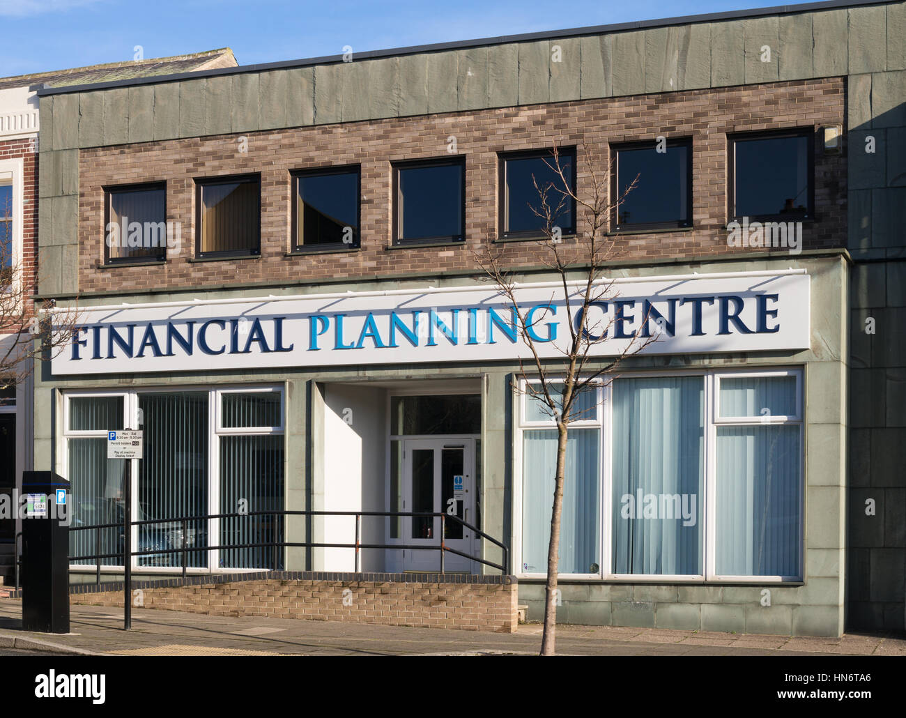 Le Centre de planification financière, North Shields, North East England, UK Banque D'Images