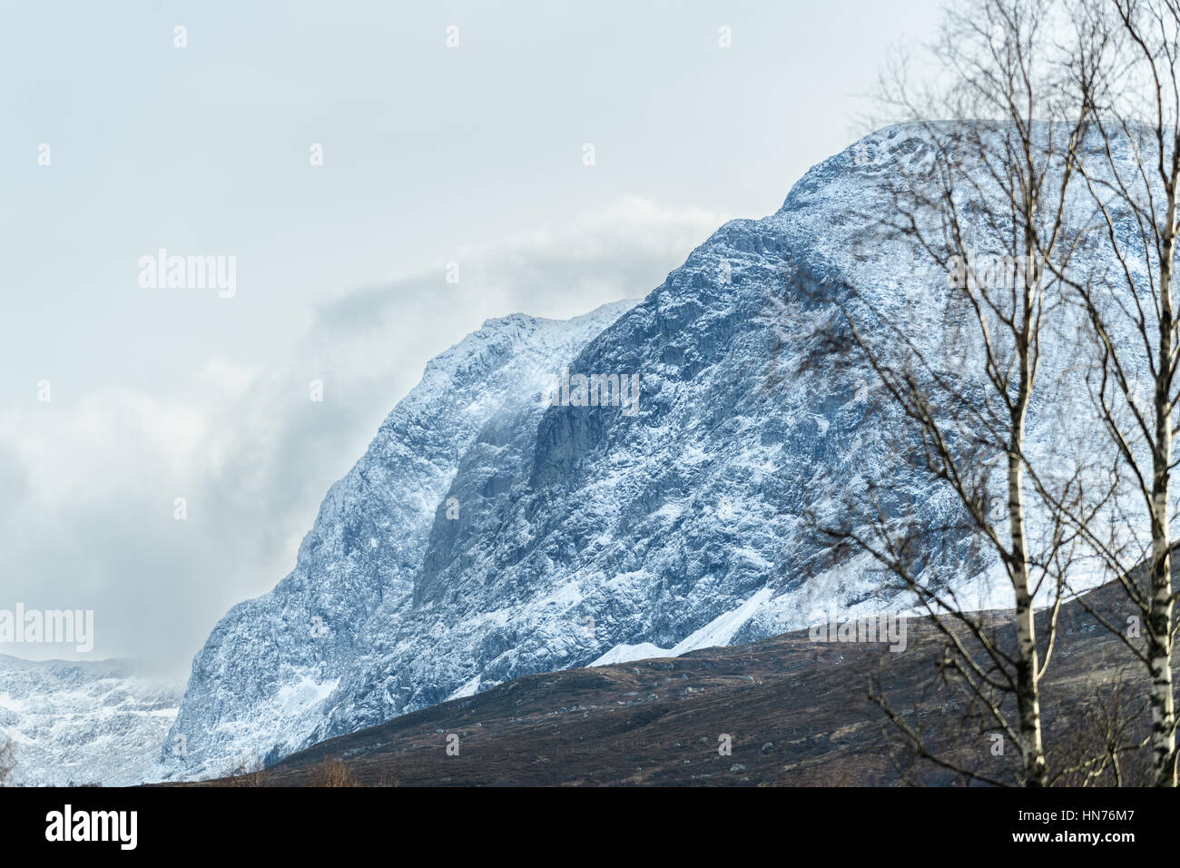 La Face Nord Du Ben Nevis La Plus Haute Montagne De Grande
