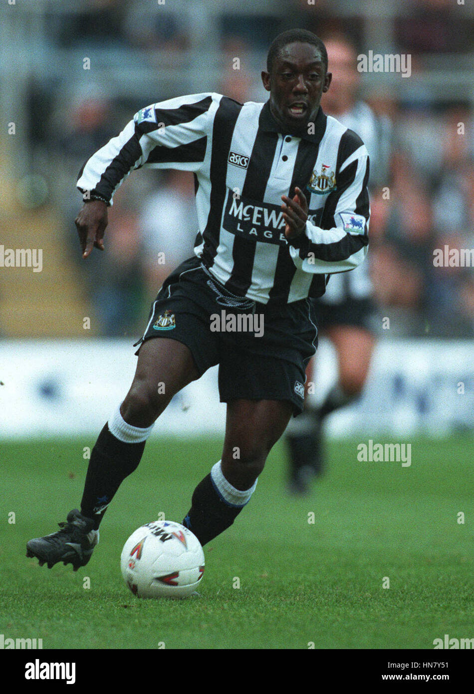 RUEL FOX NEWCASTLE UNITED FC 12 Octobre 1994 Banque D'Images