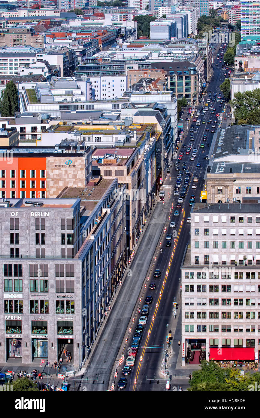 Skyline de Berlin Banque D'Images