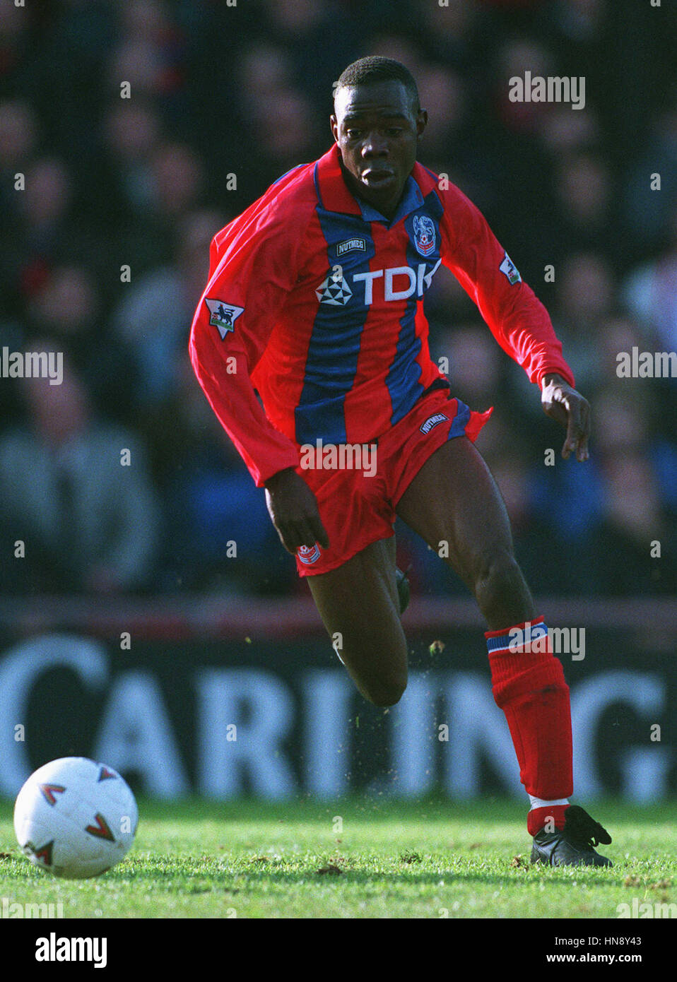 PAUL COX . CRYSTAL PALACE FC 28 Décembre 1994 Banque D'Images