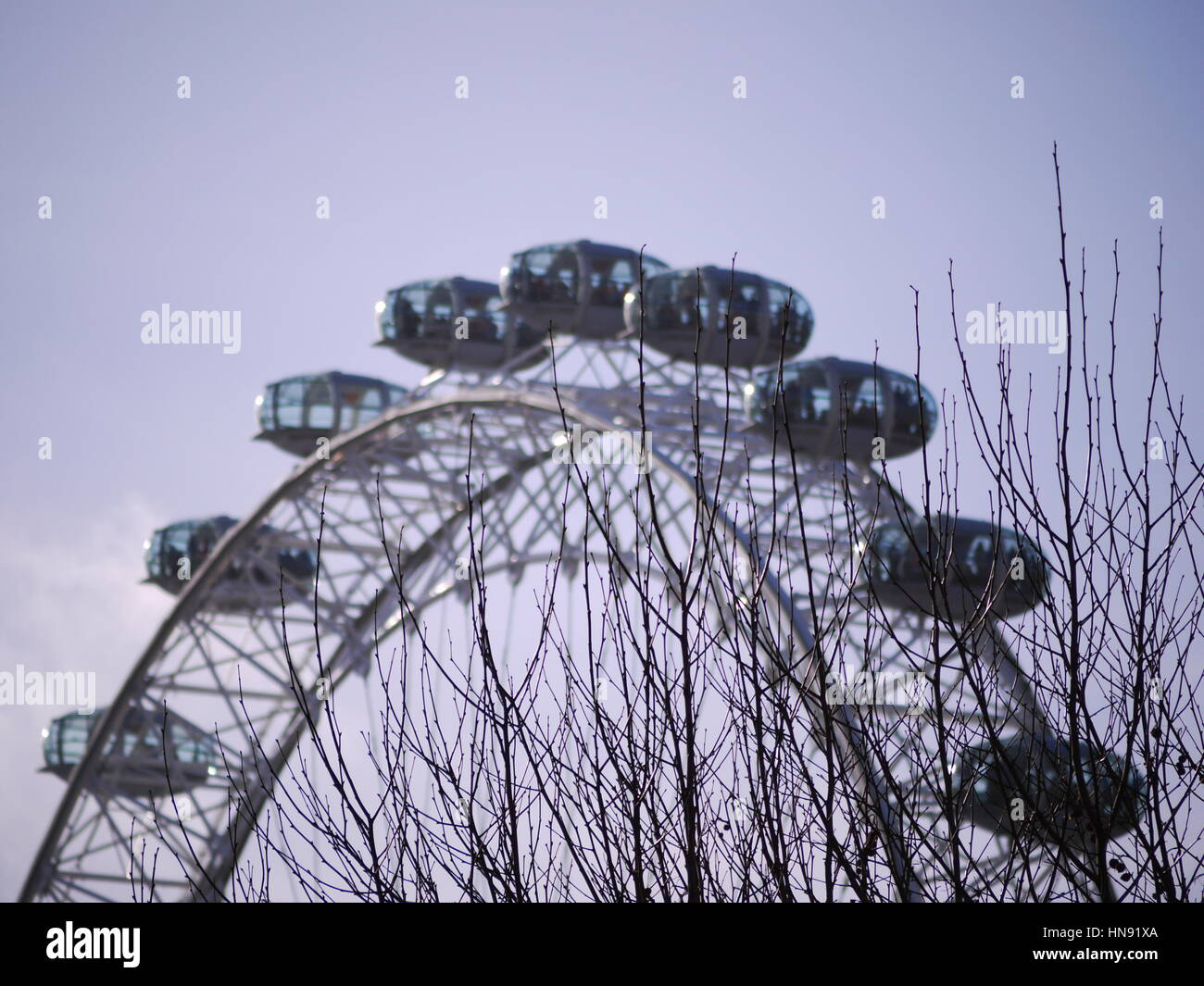 Le London Eye Banque D'Images