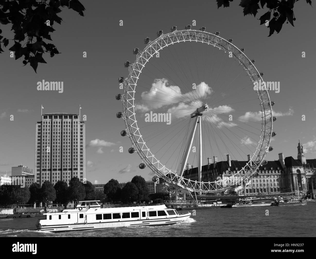 Le London Eye Banque D'Images