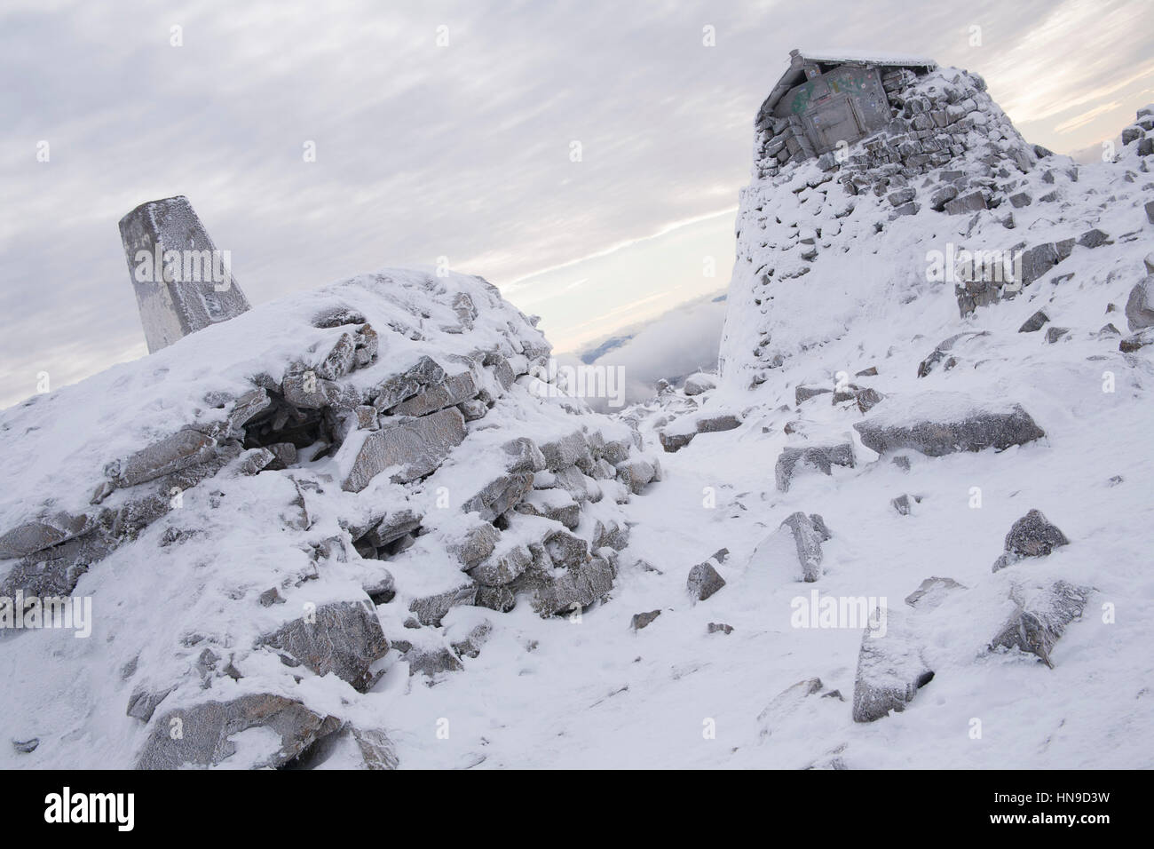 Ben Nevis La Plus Haute Montagne De Grande Bretagne Le