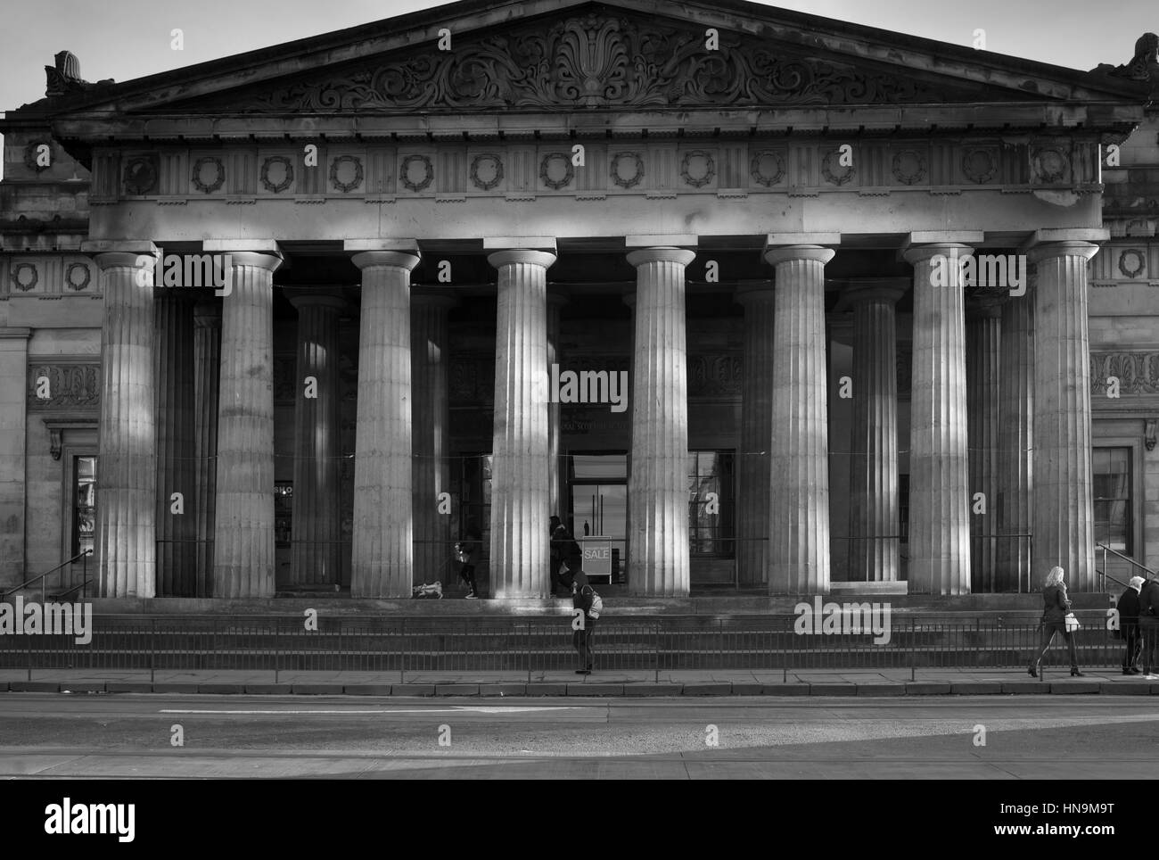 Scottish National Gallery à Édimbourg Banque D'Images
