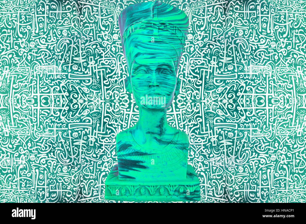 Statue pharaon égyptien / pharaon égyptien Statue Banque D'Images