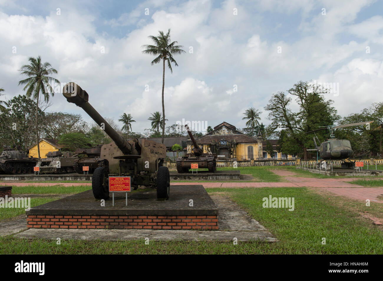 Musée de la guerre, Hue, Vietnam Banque D'Images