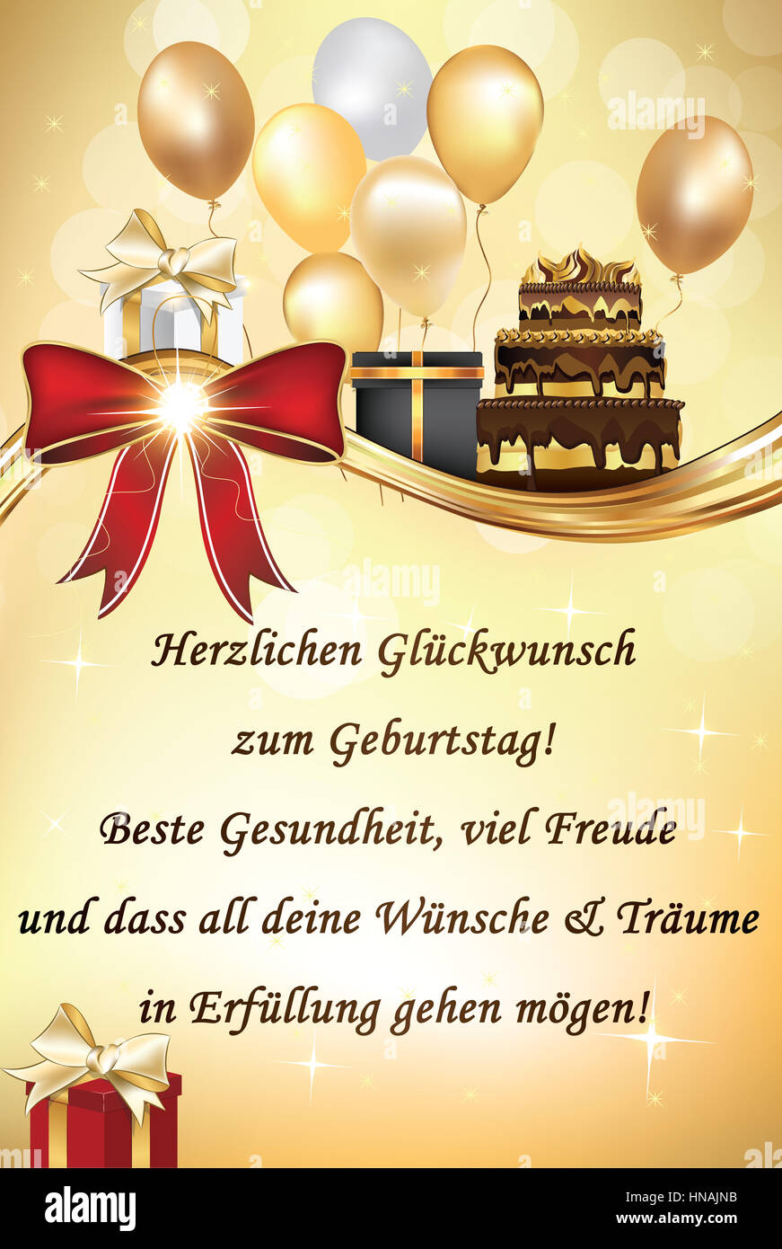 Herzlichen Glückwunsch zum Geburtstag ! Beste Gesundheit, viel Freude und dass tous deine 