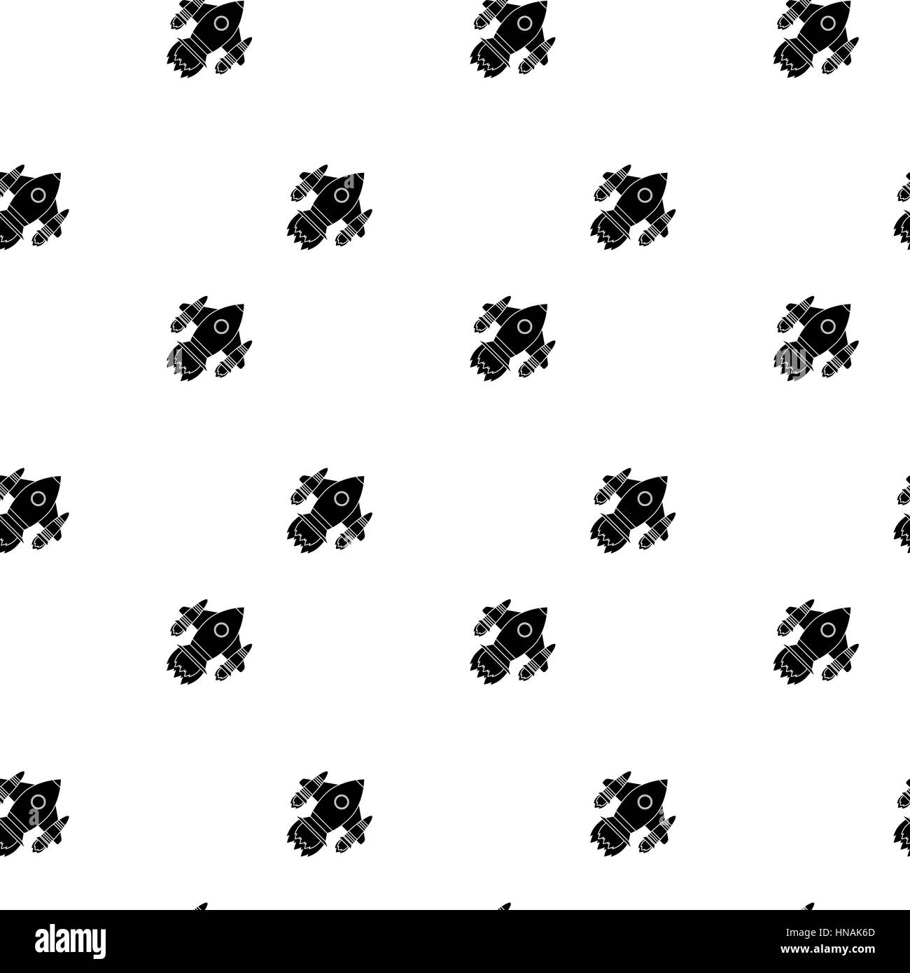 Motif de fond avec navette spatiale. Vaisseau spatial et d'engins spatiaux, vector illustration Banque D'Images