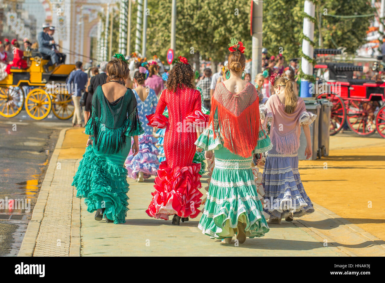 Feria de abril Banque D'Images