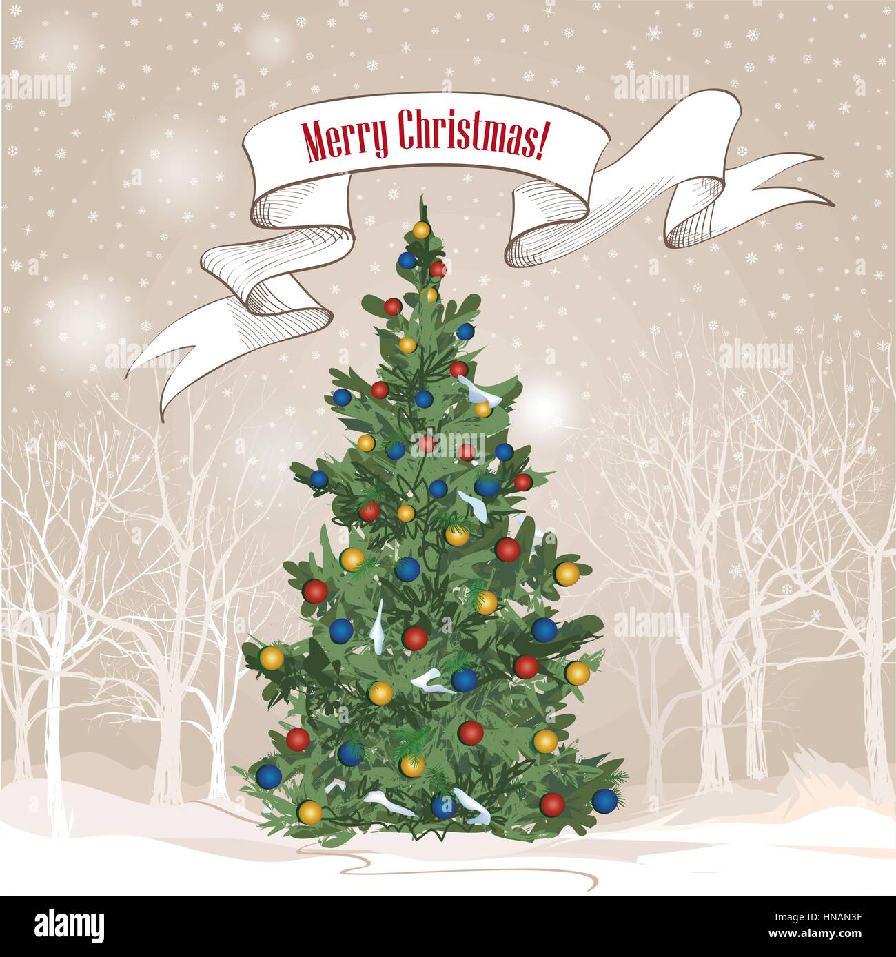 Fond De Noel Neige Hiver Paysage Avec Sapin Retro Joyeux Noel Carte De Vœux Image Vectorielle Stock Alamy Fond De Noel Neige Hiver Paysage Avec Sapin Retro Joyeux Noel Carte De Vœux Image Vectorielle Stock Alamy