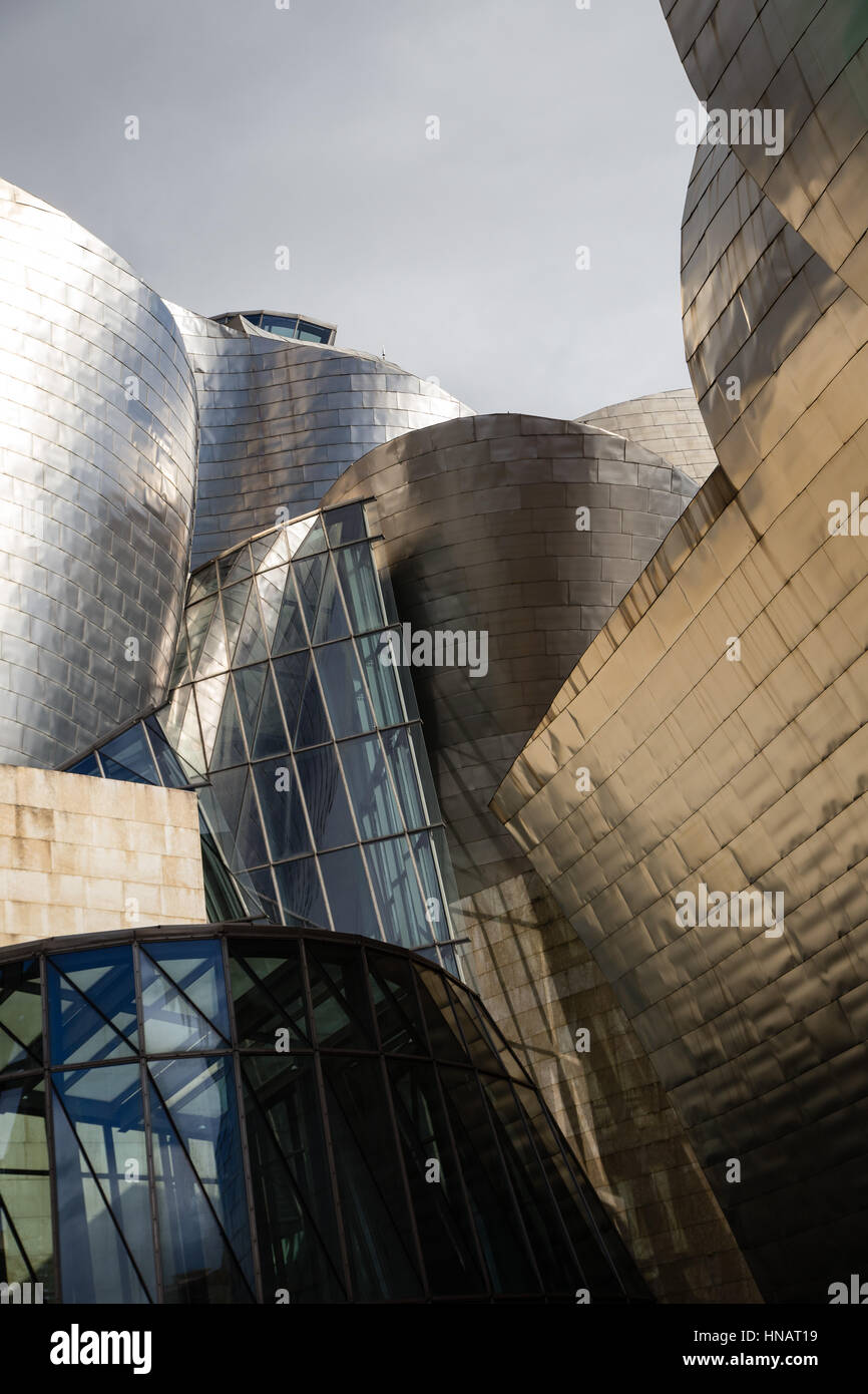 Guggenheim Museum, Bilbao, Espagne Banque D'Images