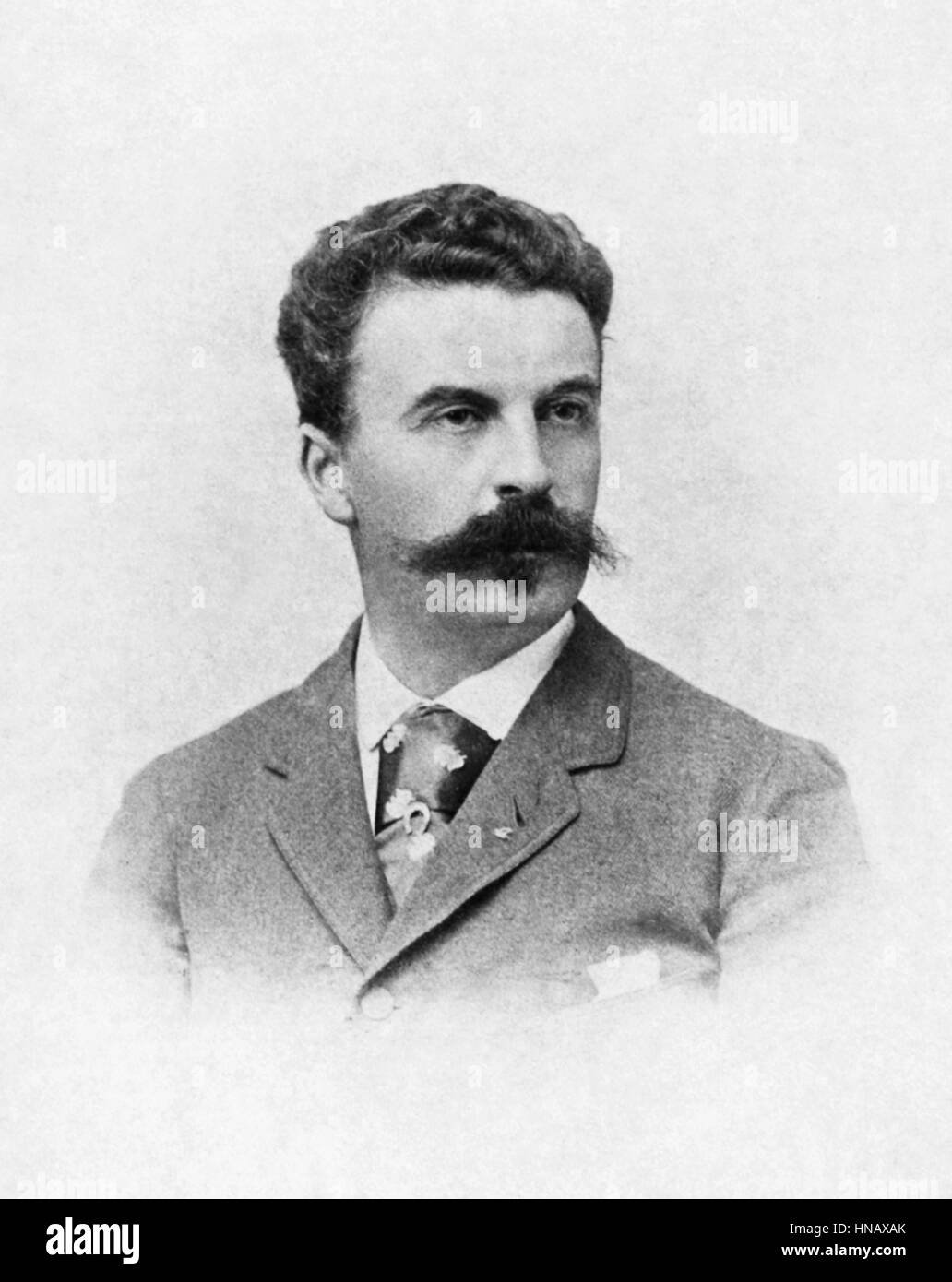 L'écrivain Guy de Maupassant (1850 Photo
