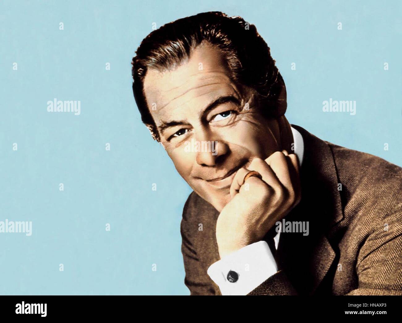 L'ACTEUR REX Harrison (1960) Banque D'Images