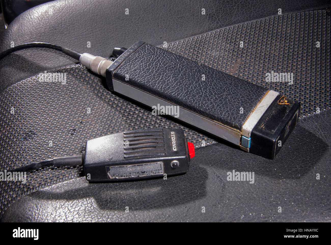 1971 Austin J4 'Black Maria' fourgon de police Banque D'Images