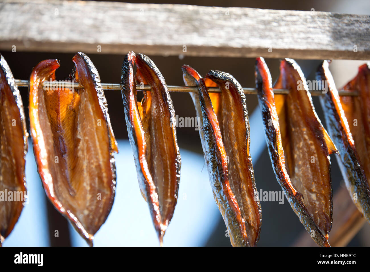 Poisson Maquereau Fume Aux Pays Bas Photo Stock Alamy