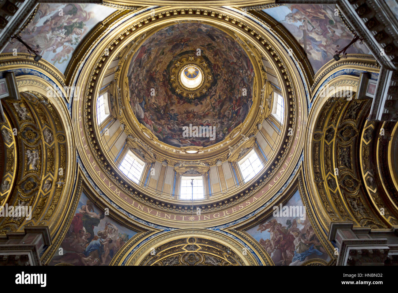 Église Sant'Agnese in Agone Banque D'Images