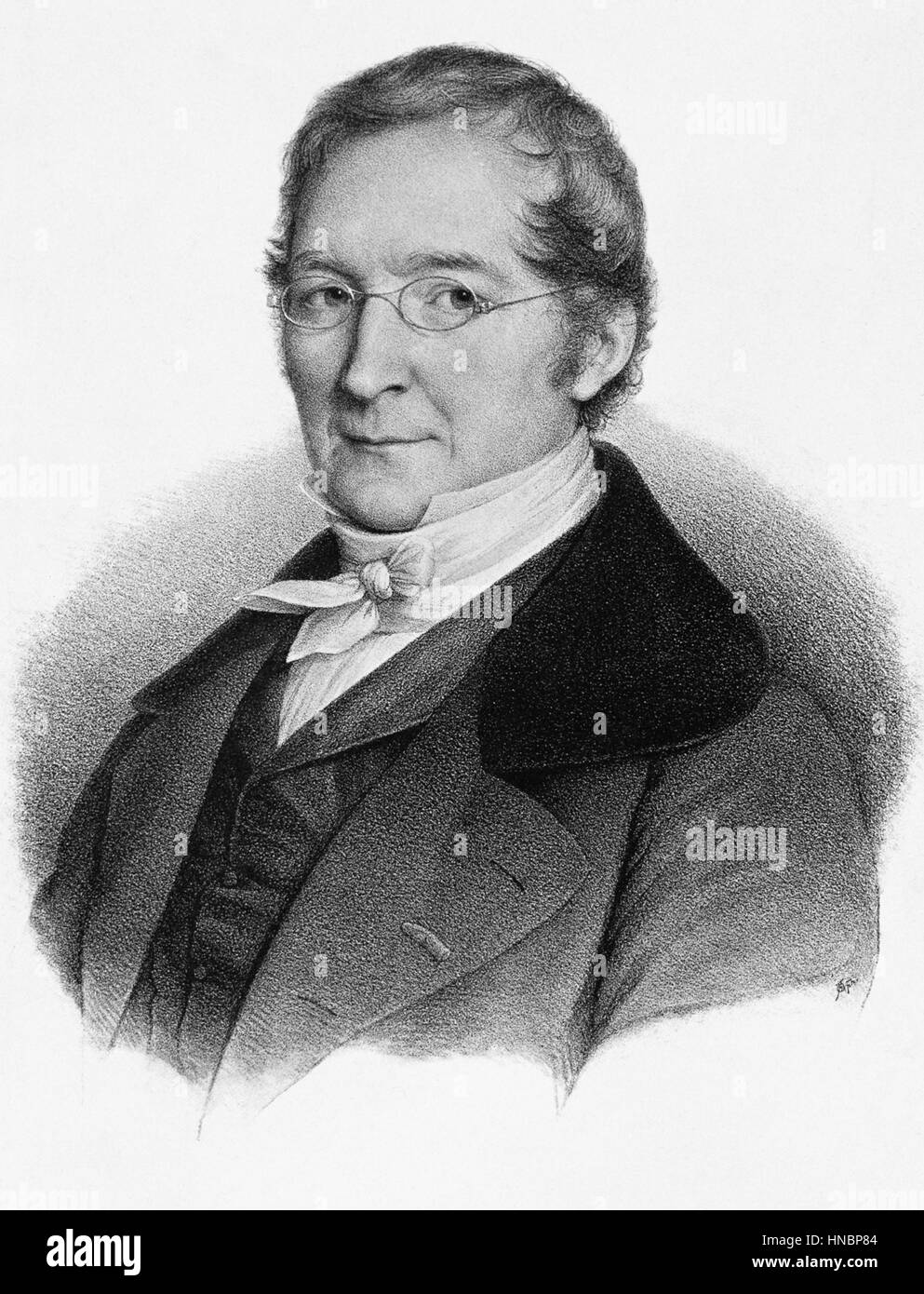 LOUIS JOSEPH GAY-LUSSAC 01 Janvier 1810 Banque D'Images