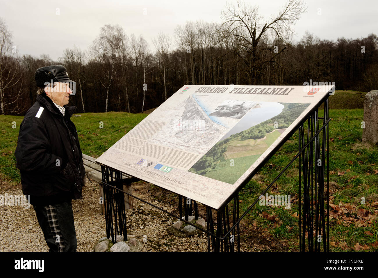 Dans Sudargas,Litauen Landschaften. Banque D'Images