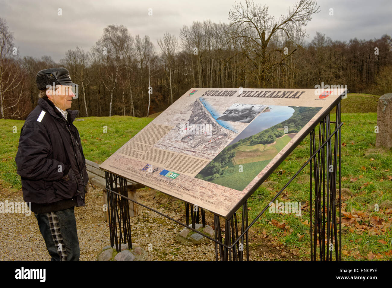 Dans Sudargas,Litauen Landschaften. Banque D'Images