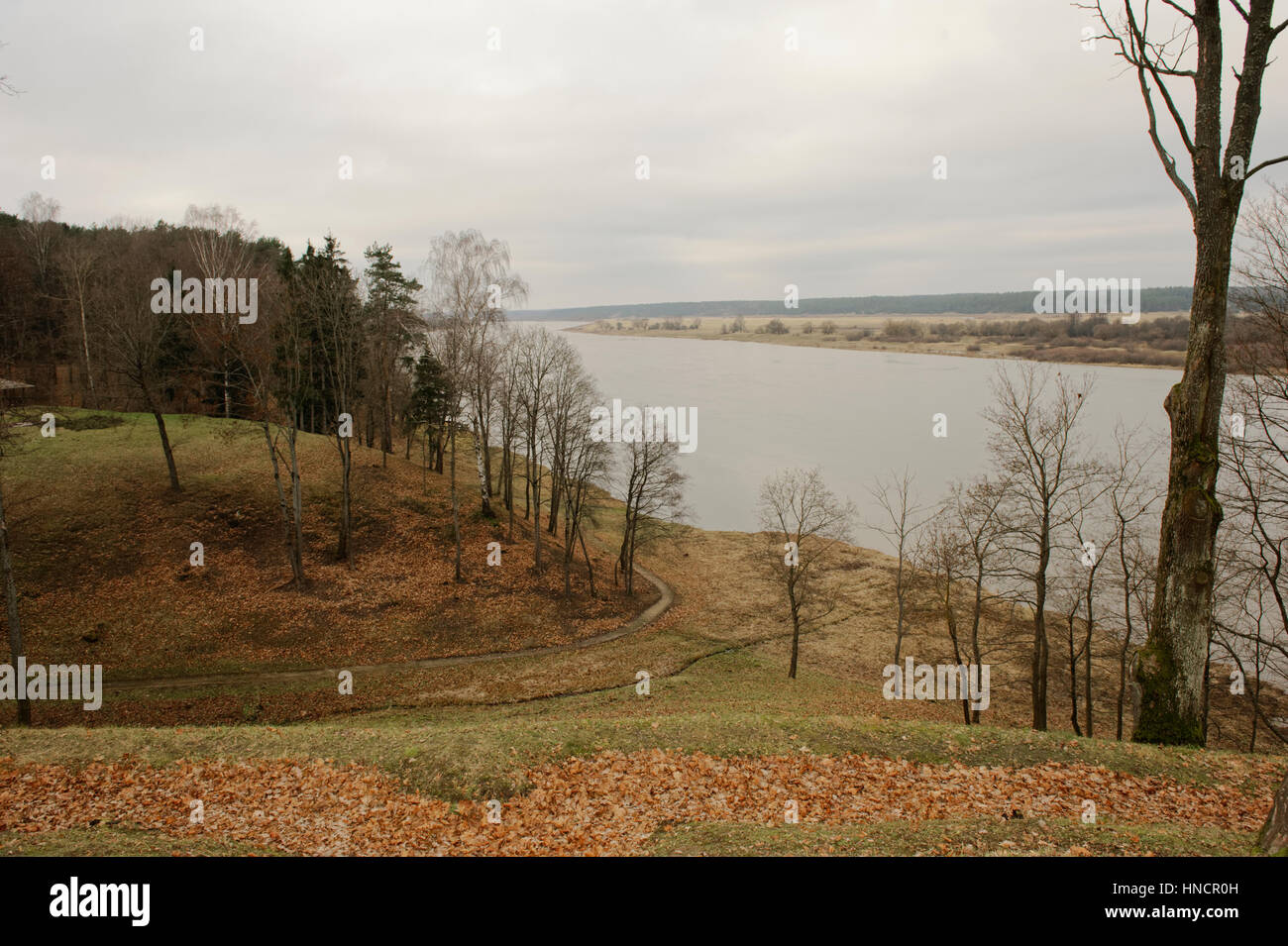 Dans Sudargas,Litauen Landschaften. Banque D'Images