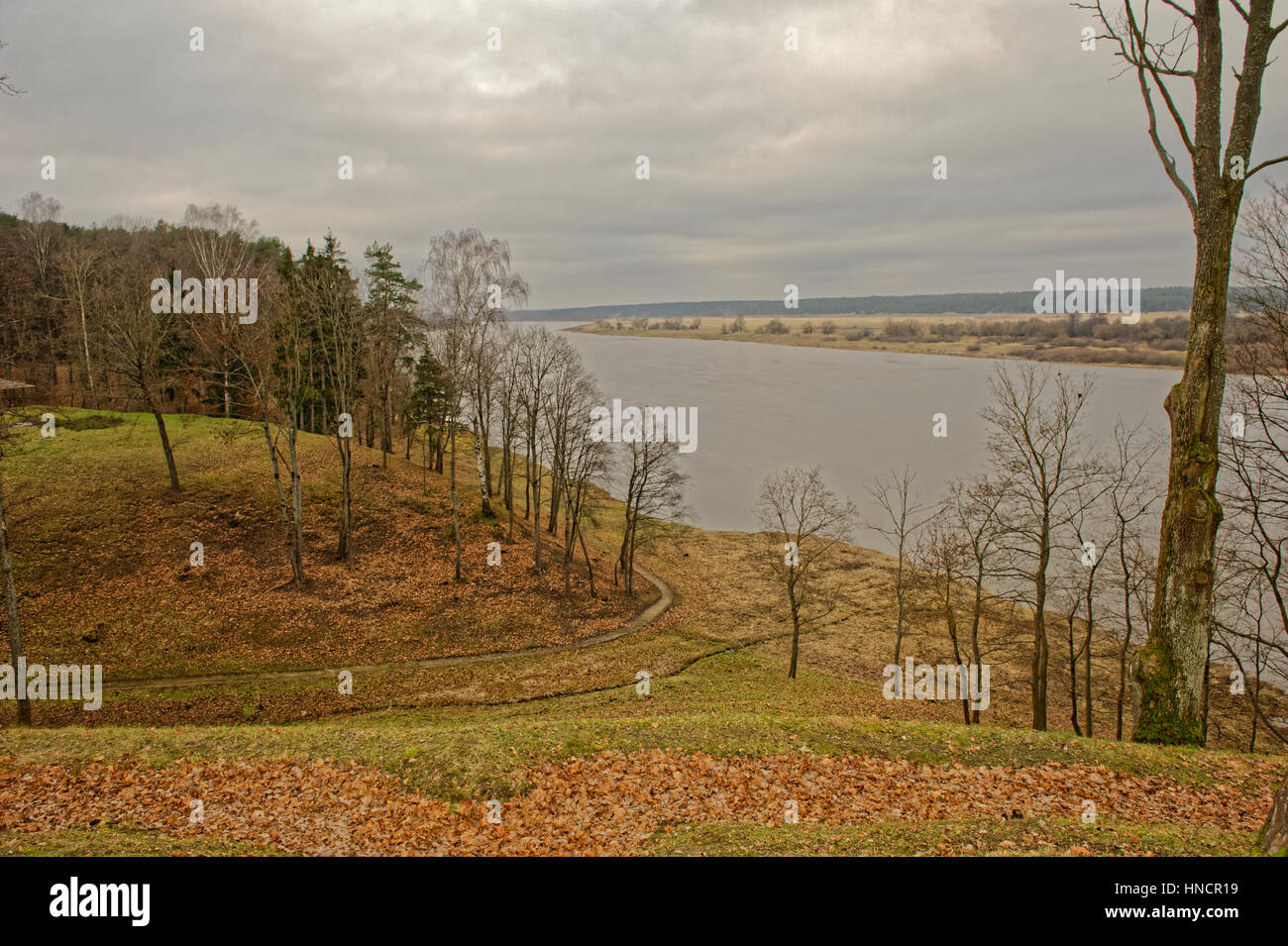 Dans Sudargas,Litauen Landschaften. Banque D'Images