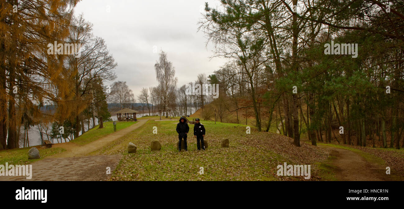 Dans Sudargas,Litauen Landschaften. Banque D'Images