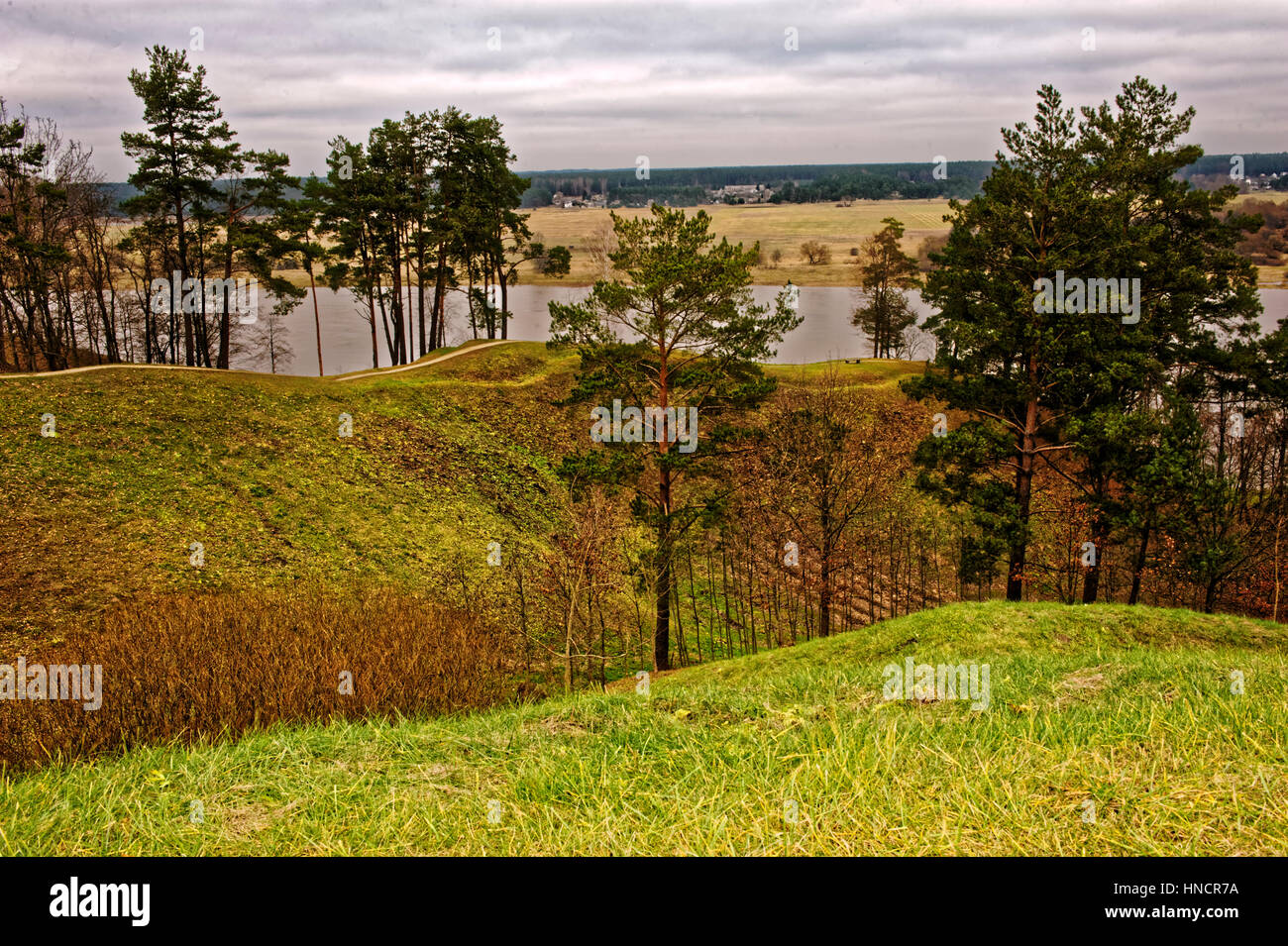 Dans Sudargas,Litauen Landschaften. Banque D'Images