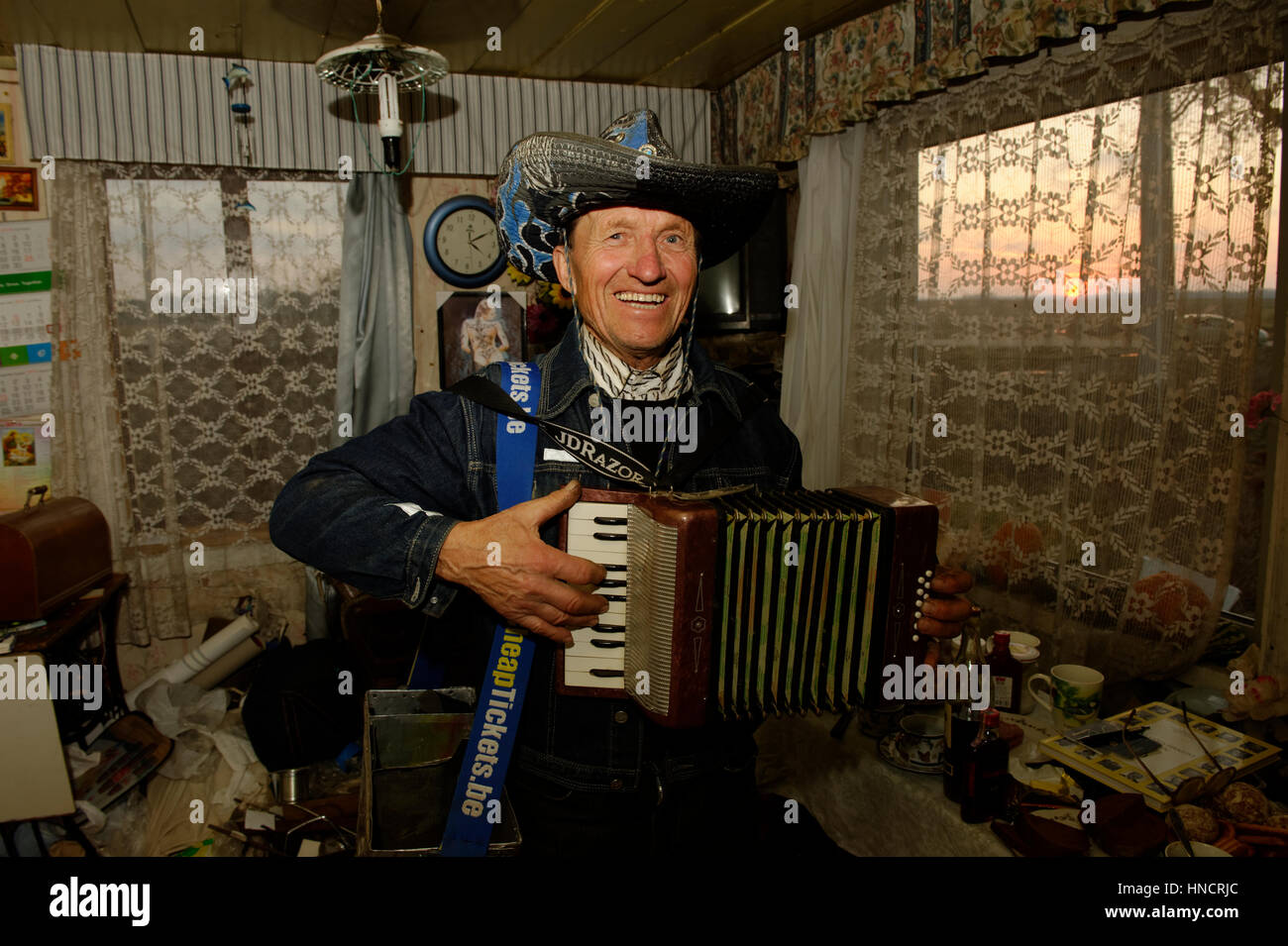 Foto Guru Juozas Vitas Tamusauskas in,Sudargas, Colizeum.Litauen. Banque D'Images