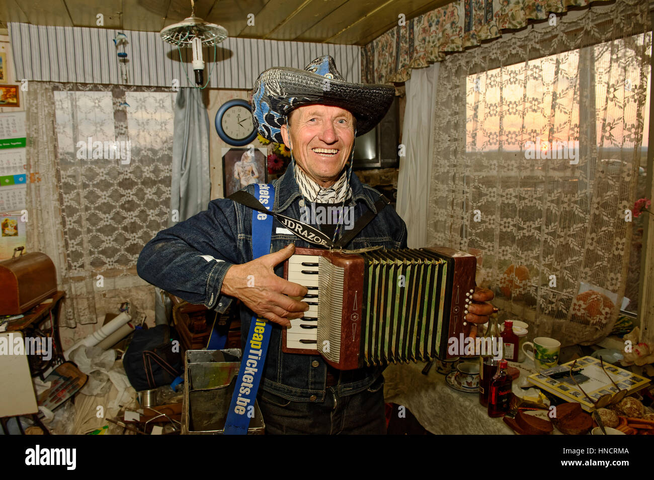 Foto Guru Juozas Vitas Tamusauskas in,Sudargas, Colizeum.Litauen. Banque D'Images