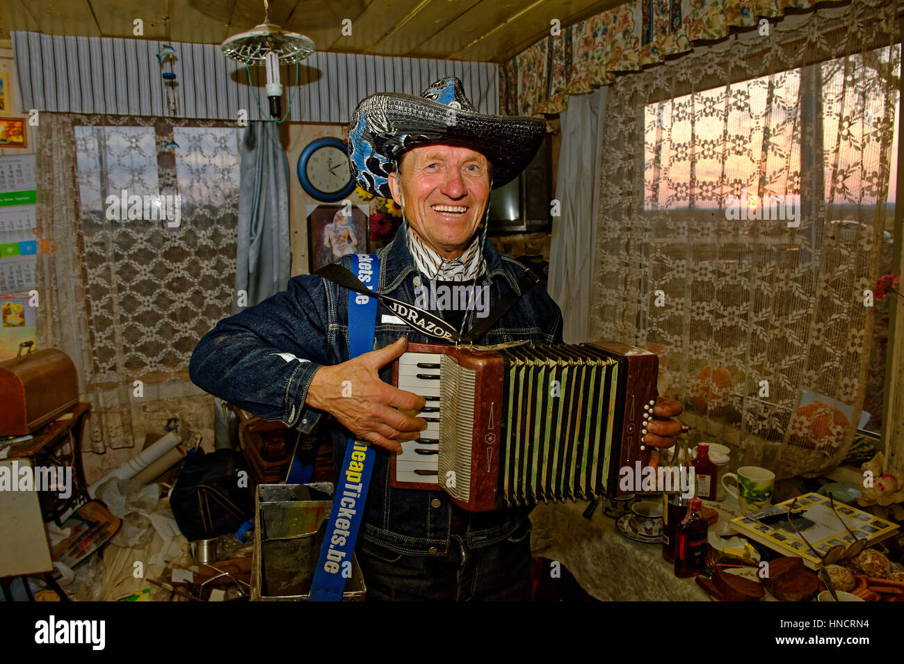 Foto Guru Juozas Vitas Tamusauskas in,Sudargas, Colizeum.Litauen. Banque D'Images