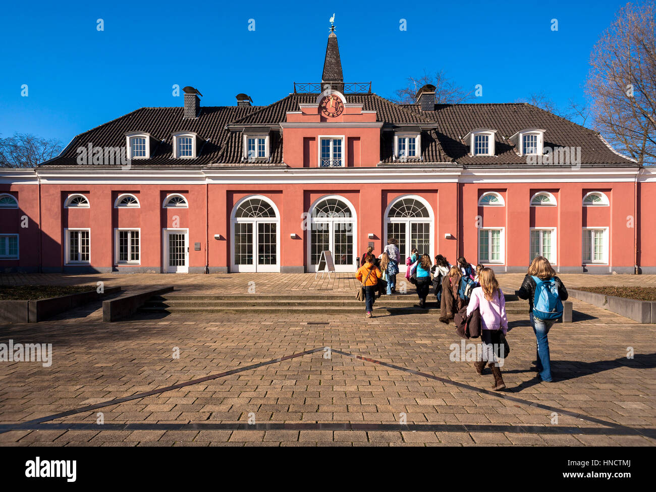 L'Allemagne, en Rhénanie du Nord-Westphalie, Ruhr, Oberhausen, le château. Banque D'Images