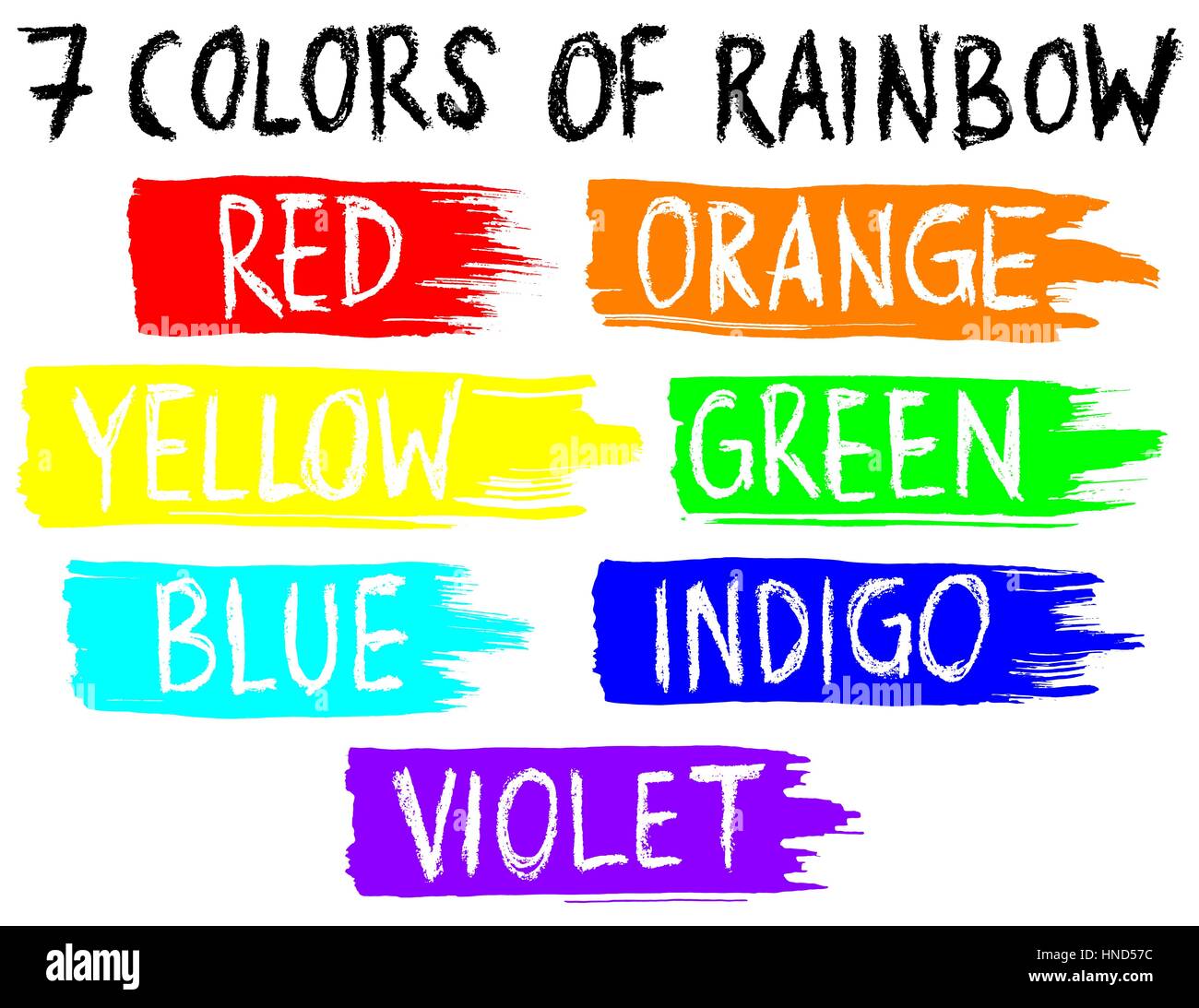 Red Orange Yellow Blue Indigo Violet Banque D Images Vectorielles Alamy Red Orange Yellow Blue Indigo Violet Banque D Images Vectorielles Alamy