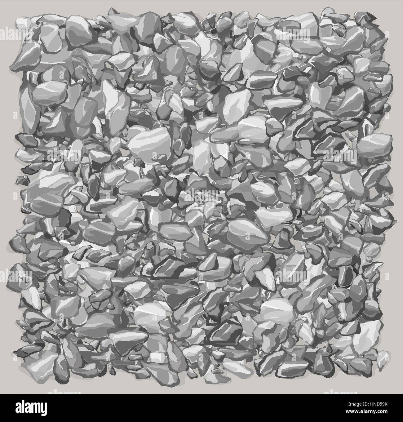 Granit pierres gris texture gravier vector illustration Illustration de Vecteur