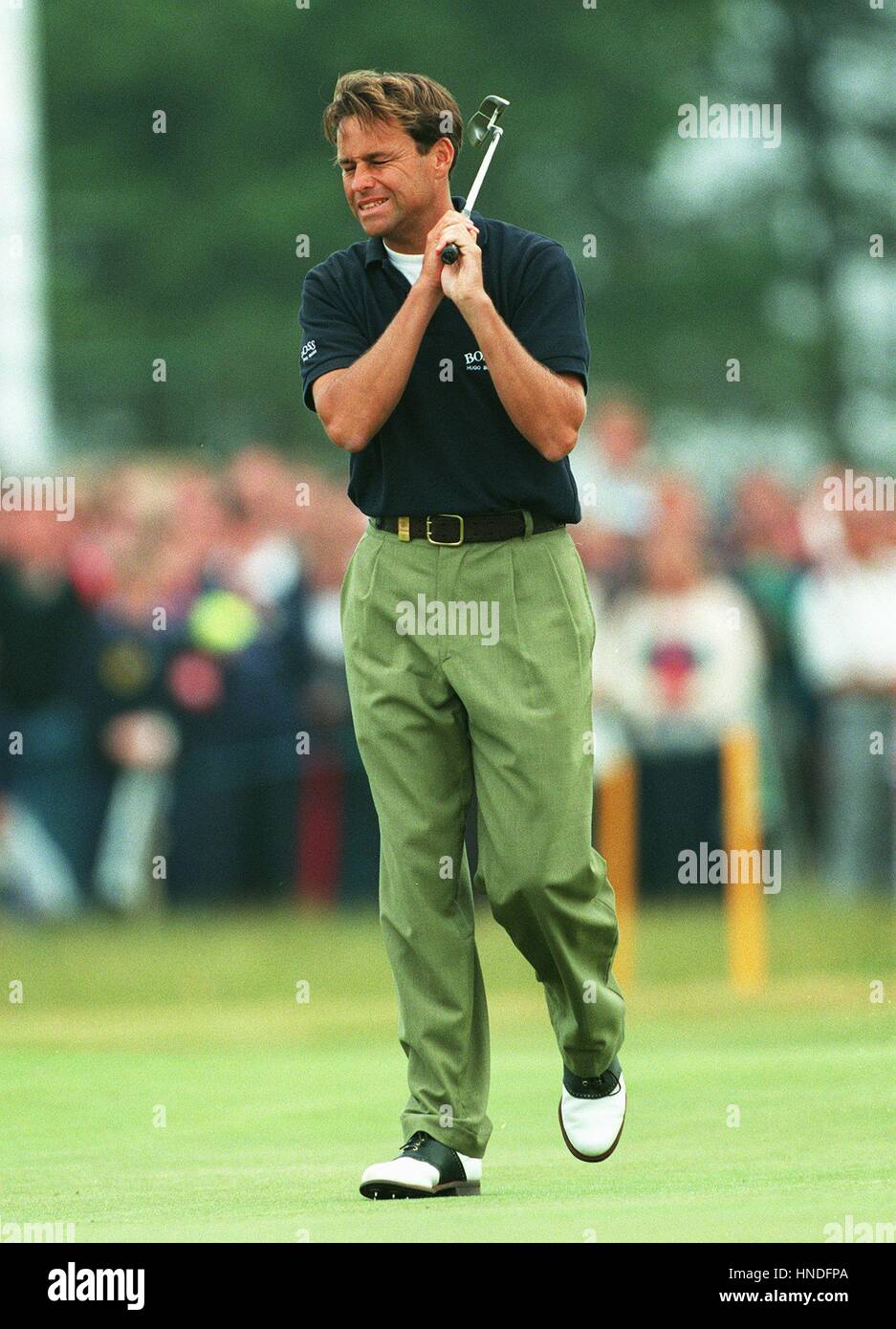 MARK DAVIS ANGLETERRE 24 Juillet 1995 Banque D'Images