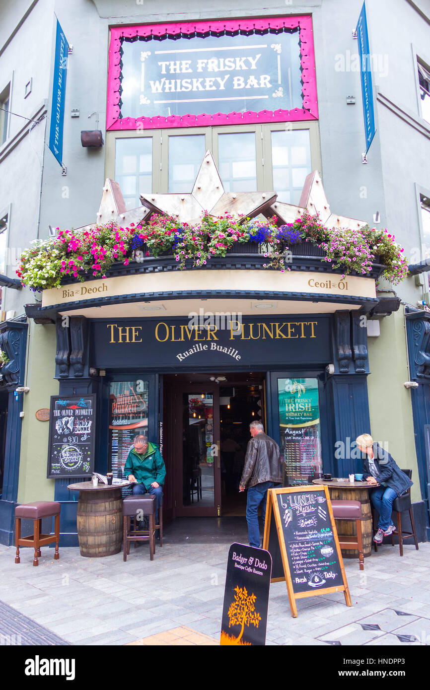 The oliver plunkett pub Banque de photographies et d’images à haute