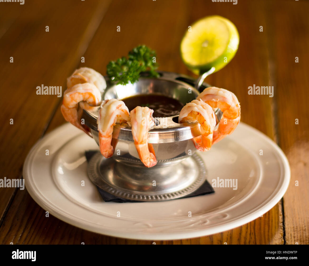 Cocktail de crevettes Banque D'Images