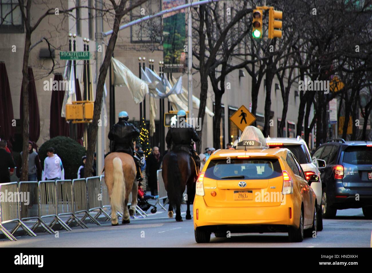 Gendarmes a new york Banque de photographies et d’images à haute