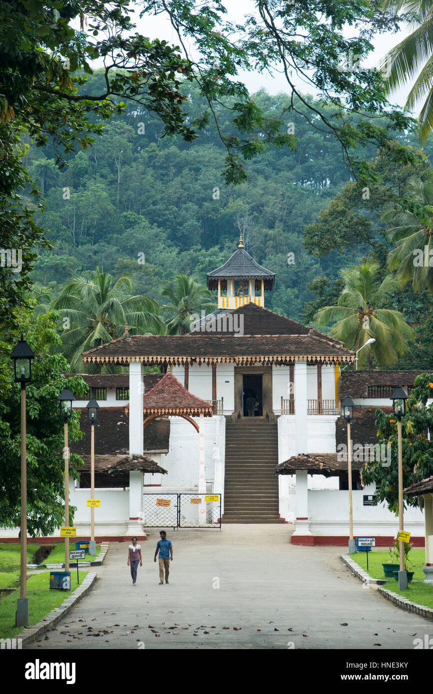 Saman temple Maha Devale, Ratnapura, Sri Lanka Banque D'Images